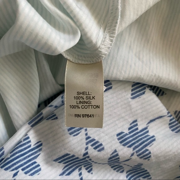 J Jill Floral Silk Skirt - Picture 7 of 8